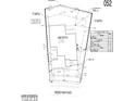 Plot map showing the property outline, house placement, backyard, driveway, and garage location at 6980 W Hedge Hog Pl, Peoria, AZ 85383