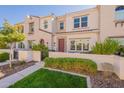 Charming two-story home with well-maintained landscaping and a welcoming gated entrance at 4077 S Sabrina Dr # 25, Chandler, AZ 85248