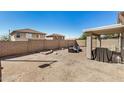 Spacious backyard with potential for outdoor entertainment and relaxation at 21941 W Solano Dr, Buckeye, AZ 85326