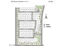 Allen Ranches Expedition site map highlighting parcel A, lot numbers, street names, and proximity to model homes and parking at 17820 W Medlock Dr, Litchfield Park, AZ 85340