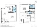 Detailed floor plan showcasing the layout of this spacious home at 1701 W Wildwood Dr, Phoenix, AZ 85045