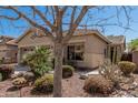 Attractive single-story home with manicured desert landscaping and a convenient two-car garage at 44215 W Granite Dr, Maricopa, AZ 85139