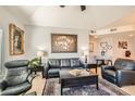 Comfortable living room showcases a ceiling fan, a stylish rug, and access to a dining area perfect for entertaining at 14000 N 94Th St # 3190, Scottsdale, AZ 85260