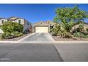 Charming single-story home with a well-manicured lawn and a two-car garage, offering great curb appeal at 1280 W Blue Ridge Dr, San Tan Valley, AZ 85140