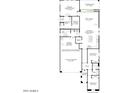 Detailed floor plan showcasing the layout of the home, including bedrooms, bathrooms, and living areas at 17992 W Bighorn Ave, Goodyear, AZ 85338