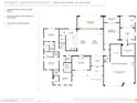 Detailed floor plan showcasing the home's layout, including bedrooms, bathrooms, kitchen, and living spaces at 4329 S Parkcrest St, Gilbert, AZ 85297