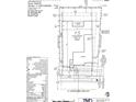 Detailed plot plan showing property lines, setbacks, and dimensions of the home and outdoor spaces at 16756 W Whispering Wind Dr, Surprise, AZ 85378