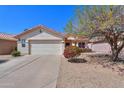 Inviting home with a two-car garage and lovely landscaping in a well-kept neighborhood at 2390 E Antigua Dr, Casa Grande, AZ 85194