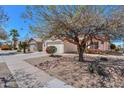 Street view of attractive homes with desert landscaping and well-maintained yards at 2390 E Antigua Dr, Casa Grande, AZ 85194