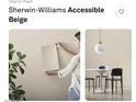 Bright living room featuring Sherwin-Williams Accessible Beige paint with modern decor and a minimalist design at 3871 E Ironhorse Rd, Gilbert, AZ 85297