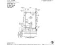 A site plan of the home indicating the layout, entry points, garage, and patio location at 14182 W Sand Hills Rd, Surprise, AZ 85387
