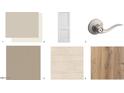 Neutral interior paint, door, handle, flooring, and carpet color palette at 2121 W Sonoran Desert Dr # 21, Phoenix, AZ 85085