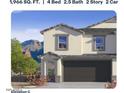 Charming two-story home with neutral colors, a two-car garage, and low-maintenance landscaping at 9807 S 11Th St, Phoenix, AZ 85042