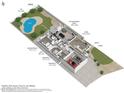 Detailed 3D floorplan showcasing the layout, dimensions, and flow of the home's interior and exterior spaces at 15206 S 47Th St, Phoenix, AZ 85044