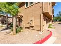 Charming two-story townhome featuring well-kept landscaping and an attractive exterior finish at 1225 N 36Th St # 2081, Phoenix, AZ 85008