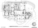 Dimensioned first floor plan shows the home's layout, including bedrooms, bathrooms, kitchen, and outdoor spaces at 11130 E Rolling Rock Dr, Scottsdale, AZ 85262