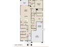 Detailed floor plan showcasing the layout of this home at 22819 E Lords Way, Queen Creek, AZ 85142