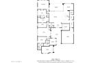 Detailed floor plan showcasing the layout of the spacious home with multiple bedrooms at 9903 E Rotation Dr, Mesa, AZ 85212