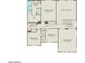 Second floor floorplan featuring the owner's suite, three bedrooms, bathroom, and a game room at 17643 W Rancho Dr, Litchfield Park, AZ 85340