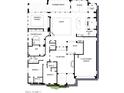 Detailed floor plan showing a 3-car tandem garage, courtyard, study, and owner's retreat at 20775 W Rattler Rd, Buckeye, AZ 85396