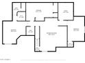 Basement floor plan featuring bedrooms, baths, recreation room, storage, and walk-in closets at 823 W Palo Verde Dr, Phoenix, AZ 85013