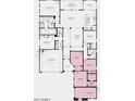 Detailed floor plan featuring a primary suite, open living spaces, and a two-car garage at 17841 W Windsor Blvd, Litchfield Park, AZ 85340