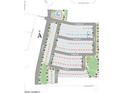 Community map displays the neighborhood layout, including street names, lot locations, and amenities at 17563 W Vermont Ave, Litchfield Park, AZ 85340