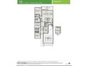 Detailed floor plan showcasing the layout of this three-bedroom, two-bath home at 19045 W Rose Ln, Waddell, AZ 85355