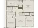 Second floor layout showcasing the owner's suite, bedrooms 2 & 3, loft, and laundry room at 5079 S 251St Dr, Buckeye, AZ 85326