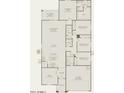 Detailed floor plan showcasing the layout of the home with four bedrooms at 5201 S 251St Dr, Buckeye, AZ 85326