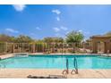 Community swimming pool and spa offers residents a relaxing place to unwind and socialize at 1677 W Seagull Ct, Chandler, AZ 85286