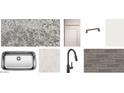 Selection of kitchen finishes that offer a sleek and modern aesthetic at 7707 W Avenida Del Rey --, Peoria, AZ 85383