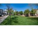 Lush green space with manicured lawns and walking paths at 15024 N 142Nd Ln, Surprise, AZ 85379