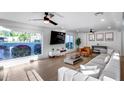 Bright living room featuring modern decor, hardwood floors, and ample natural light at 7820 N 5Th Ave, Phoenix, AZ 85021