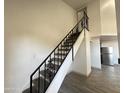 Staircase with wrought iron bannister at 3646 N 69Th Ave # 70, Phoenix, AZ 85033