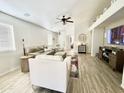Inviting living room showcasing a comfortable seating arrangement and modern decor at 2735 E Harwell Rd, Gilbert, AZ 85234