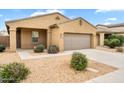 Inviting single-Gathering home with a neutral color palette, desert landscaping, and a well-maintained front yard at 951 E Jacob St, Chandler, AZ 85225
