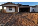 New home being built, showcasing the early construction phase at 5638 W Olney Ave, Laveen, AZ 85339