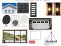 This image shows the exterior selections for the home, including doors, windows, and roofing at 17205 W Northern Ave, Waddell, AZ 85355