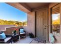 Inviting patio space with outdoor seating, ideal for relaxing and enjoying fresh air at 20801 N 90Th Pl # 169, Scottsdale, AZ 85255
