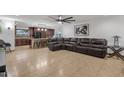 Spacious open-concept living area featuring a modern design and tile flooring at 3121 E Sierra St, Phoenix, AZ 85028