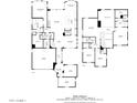 Detailed floor plan showcasing the layout of a spacious 3748 sq ft home with two floors and multiple bedrooms at 3751 E Zachary Dr, Phoenix, AZ 85050
