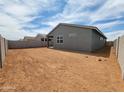 A spacious backyard providing ample room for outdoor activities and potential landscaping projects at 3582 E Audrey Dr, San Tan Valley, AZ 85143