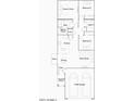 Home floorplan features 3 bedrooms, 2 baths, a 2-car garage, great room, and kitchen at 36570 W Maddaloni Ave, Maricopa, AZ 85138