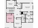 Upstairs floor plan featuring a primary suite, laundry, and 3 additional bedrooms at 9952 W Piccadilly Rd, Avondale, AZ 85392