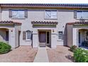 Close-up of townhome exteriors with private entrances, offering a cozy and personal feel at 1961 N Hartford St # 1149, Chandler, AZ 85225