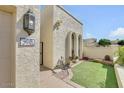 A cozy home exterior, with a small lawn and desert landscaping at 4618 E Valley View Dr, Phoenix, AZ 85044