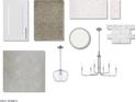 Selections for a modern home showcasing white cabinets, plush carpet, light countertops, and silver fixtures at 17582 W Adams St, Goodyear, AZ 85338