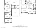 Detailed floor plan showcasing the layout of the home, including room dimensions and features at 3370 E Flamingo Ct, Gilbert, AZ 85297