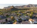 Beautiful property with a private pool and desert landscaping, all with mountain views at 9548 E Kiva Ln, Gold Canyon, AZ 85118